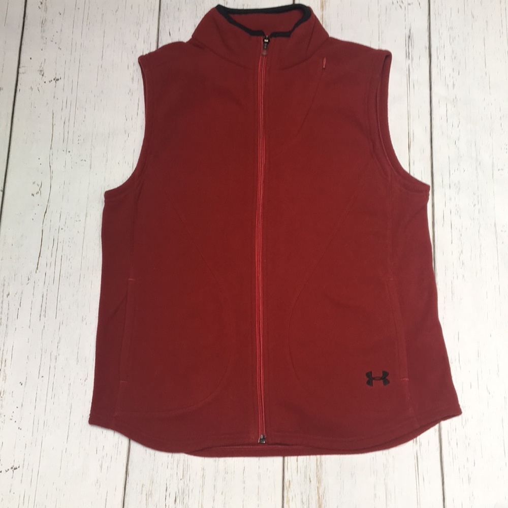 Women’s Under Armour fleece zip up vest